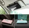 Auto Zonneklep Tissue Box Houder Auto Interieur Organizer Masker Box Container Decoratie Voor Universele Auto Accessoires PU Leer