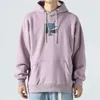 Hommes Hip Hop Sweat À Capuche Van Gogh Nuit Étoilée Imprimer Streetwear Pull 2021 Automne Coton Harajuku À Capuche À Capuche Violet Y0809