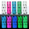 20oz Straight Sublimation Glowing Tumblers Skinny Cups leuchten im Dunkeln, doppelwandige Isolierbecher aus Edelstahl, Kaffeeflasche, Wasserflaschen, tragbare Reisebecher