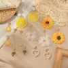 Stud -selling Ladies Ear Clips Flower-shaped Cute Various Styles Of Earrings Fashionable Korean Elegant Fashion Accessories