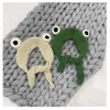 Crânios de Inverno 2021 Mulheres Sapo Chapéu Crochet Fato De Malha Beanie S Cap Presente Bebê Anime Fotografia Pessoas Partido