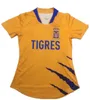 Kvinnor Tigrar 2021 2022 Naul Tigres Uanl Soccer Jerseys Camiseta de Futbol Girls Mexico Liga MX Ladies Fotbollskjorta Gignac
