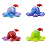 Novo organismo marinho original Fidget Toys Expression Flip Doll Silicone Pinging Toy Surprise Surpresa por atacado