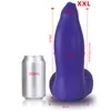 Realistic Huge Thick Anal Dildo Female Masturbator Liquid Silicone Expander Butt Plug for Women Beads Dilator Sex Toys Shop8941385