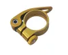 Bike Seat Post Clamp Tube Clip Quick Release Aluminium Alloy MTB Seatpost Parts Accessorie 28.6mm/31.8mm/ 34.9mm AAQW1