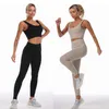 Designer Yoga Sportwear Survêtements Fitness Gym Soutien-gorge Align Leggings 2 pièces Ensemble tenues de plein air Vêtements de sport Athlétique Élastique Yogaworld Fleece Tech Wear Active