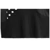 [EAM] T-shirt a pois con cuciture a contrasto di colore nero di grandi dimensioni da donna girocollo manica corta moda primavera estate 1DD8242 21512