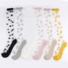 Sexy Stockings Women Summer Transparent Crystal Silk Thin Nylon Stockings Female Ladies Over Knee Stocking Y1119