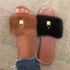 mink fur slide