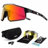 Lunettes de vélo polarisées Lunettes de vélo UV400 Lunettes de soleil Hommes femmes TR90 Gafas Vtt Sports de plein air Lunettes de vélo de course avec étui