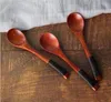 Novo13 * 3cm Alta qualidade colheres de madeira chá café leite mel utensílios de mesa cozinha acessórios cozinhar sal pequeno Spoons RRE11813