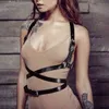 NXY SM Bondage cuir Sexy harnais érotique femmes corps Goth cuisse jarretière taille Lingerie mariage sous-vêtements1227