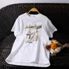 Jastie Zomer grafische Tees Shirt Katoen Korte Mouw O Hals Vrouw T-shirts Retro Boho Casual Y2K Beach Vrouwen T-shirt Tops 210419