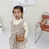 Tasarımcı Kids Çanta Moda Erkek Kızlar Mektup Damalı Mini Cüzdan Sevimli Çocuk Rhombus Baskılı Aksesuarlar Messenger Çantalar F946