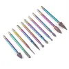 Equipamento de unhas-Deslize 10 polidor de ponta, removedor de emery, ferramenta de polonês de removedor de cor de cor de cor PRUD22