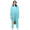 Unisex Perry Kostiumy Klatpus Onesies Monster Cosplay Piżamy Dorosłych Piżamy Piżamy Zwierząt Piżowy Kombinezon Y0913