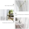 Shower Curtains Decorative Window Curtain With Grommet Sheer For Bedroom Living Room