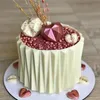 Autres fournitures de fête d'événements, moule à gâteau en mousse Origami en plastique Transparent, décoration de cuisson pour gâteaux pour enfants D5a6