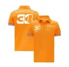Summer New F1 Formula One Racing Suit Championnat du Monde Polo T-shirt Grand Personnalisable Verstappen Clothing3109 W78o