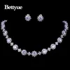 Bettyue Brand Fashion New Jewelry Sets AAA Multicolor Zircon Personality Flower Shape Jewelry Sets For Woman Wedding Charm Gift H1022