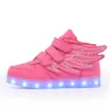 Sneakers Dzieci Świecące Kid Luminous Rozmiar 25-33 dla chłopców Dziewczyny prowadzone z podesznymi oświetlonymi butami