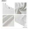 Höst Koreanska Mäns T-shirt Casual Långärmad 100% Bomull Soft O-Neck Basic Black Vit Gul Oversize Tee Shirts 5XL 210716