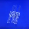 Latest Portable Smoking 10MM 14MM 18MM Male Quartz Nails Replaceable Tip Straw Innovative Design Holder For Glass Bong Silicone Tube Oil Rigs Accessories DHL
