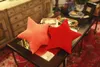 45x45cm Star Throw Pillow Stuffed Plush Doll Toy Gift Back Cushion Sofa Car Decorative Home Textile 211203