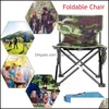 Fiske Sport OutdoorsFishing Aessories Fashion Camouflage Folding Chair Light Portable Casual Outdoor Cam Beach (Small, Slumpmönster)