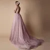 Long Dresses Women Ever Pretty Elegant Robe Tulle Prom A Line V Neck Lace Applique Formal Wedding Party Dress#f30 Casual