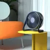 8 polegadas 360 ° girar o ventilador de mesa USB 2 velocidades ventilador de refrigeração a ar para o escritório em casa carro desktop