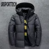 High Quality White Duck Thick Down Jacket Men Coat Snow Parkas Male Warm Brand Clothing Winter Down Jacket Outerwear 210913