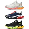 Chaussures de course sans marque pour hommes, gris, Orange, noir, vert, saphir, Marathon, baskets de sport en plein air, 40-45