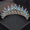Baroque Wedding Crown Royal Queen Bridal Headdress Metal Headbands Birthday Party Tiaras Hair Jewelry Head Ornaments X0625
