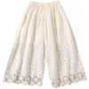 Lamtrip Fairy Hollow Out Ling Lolita Lolita Loose Pant Pants Primavera 210413