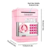 Electronic Piggy Bank ATM Password Money Box Cash Coins Saving Box ATM Bank Safe Box Automatic Deposit Banknote Christmas Gift X077197946