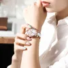 Механическое роскошное бренд часы jsdun Ladies Fashion Luxury Rose Gold.