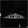 Hhyde Wedding Bridal Bridesmaid Tiara Crown Headband Girls Love Crystal Rhinestone Bride Head Zgc7B Qx50P6967852