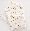 The latest 90X90CM blanket, cotton yarn material, baby swaddling quilt, many styles to choose from, support customization