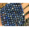 Grânulos de Dumortierite Azul Natural, Semi Precioso Gem Stone Jaspe R Beads Soltos para Jóias Fazendo 4mm 6mm 8mm 10mm 12mm 1Strand