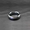 Nxycoockrings Round Metal Cock Ring Smooth Heavy Alloy Penis D: 45mm / 50mm Sex Delay Loop för män Vuxen Sexig produkt 1124