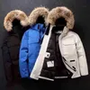 Kanadensisk gås 2021 Män Vinterjacka ner Fashion Coat Downs Jackor Stand Collar Coats Man Kvinnor Windbreaker Hoodie Mäns Parka Kanada