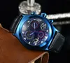 2022 Orologi di marca svizzera di alta qualità per uomo Orologio in quarzo Canda in pelle per piccolo quadrante Mumo impermeabile Designer Orologio Orologio Di Luss6694166