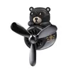 Car Freshener Aromatherapy Rotating Propeller Air Outlet Flavor Bear Pilot Drop Shipping