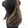 Cross Body Men Canvas Casual Reizen Motorfiets Hoge Capaciteit Messenger Shoulding Sling Pack Chest e Bag