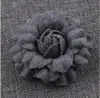 2.4 "Forma Rosette Flores Rose Flores Flat De Volta Para Acessórios De Cabelo Broches Decoração Do Casamento 9 Cores U Pick 100pcs