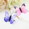 Tissu en mousseline 3D Papillons de papillons Clips Femmes039s Craft Wedding Decor Robe Barrettes56926455965985