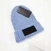 Мода Унисекс Вышивка Череп Шапки Весна Зима Дизайнерская Шапка Шляпа Gorros Мужчины Женщина Вязаные Шляпы Теплые шапочки