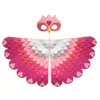 Halloween Party Supplies Kostium Dla Dzieci Sowa Bird Wing Z Maską Haloween Boy Girls Fancy Animal Strój Nocne Toddler Nowe Prezenty Dziecko