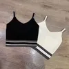 Womens Tanks Camis Tees Vest Topunderwears Sweater Milhas Carta para Senhora Sling Sling Sem Mangas Tanque Coletes de Tanque Gelo Camisas Tops